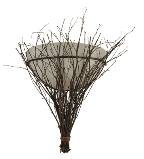 20" Wide Twigs Wall Sconce