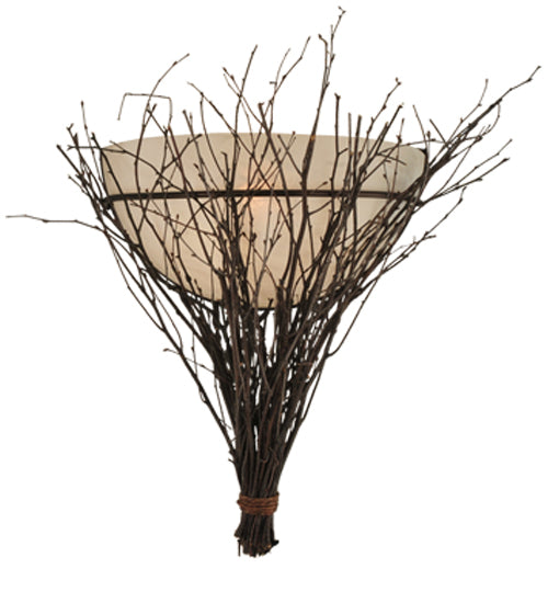 20" Wide Twigs Wall Sconce