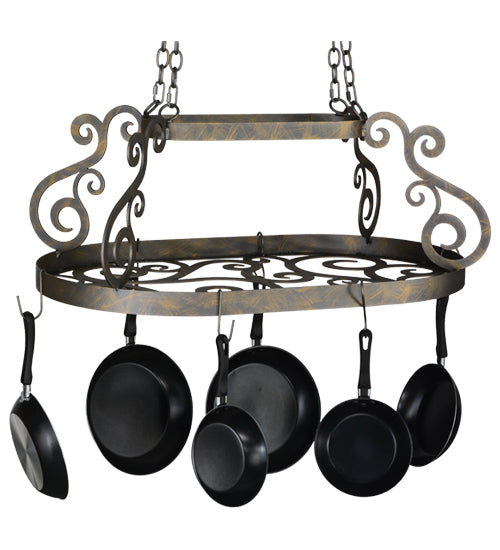 38" Long Neo Pot Rack