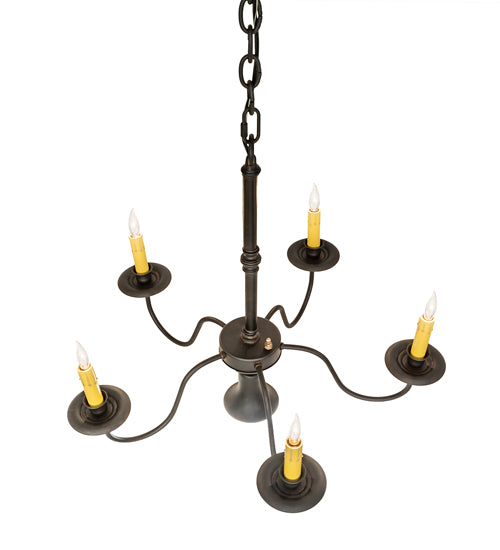 22" Wide Eden 6 Light Chandelier