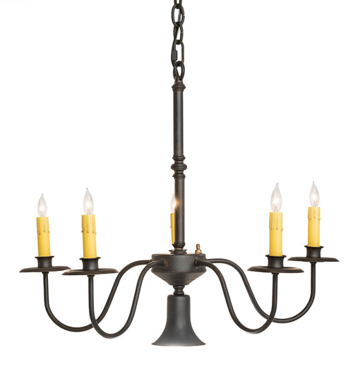 22" Wide Eden 6 Light Chandelier