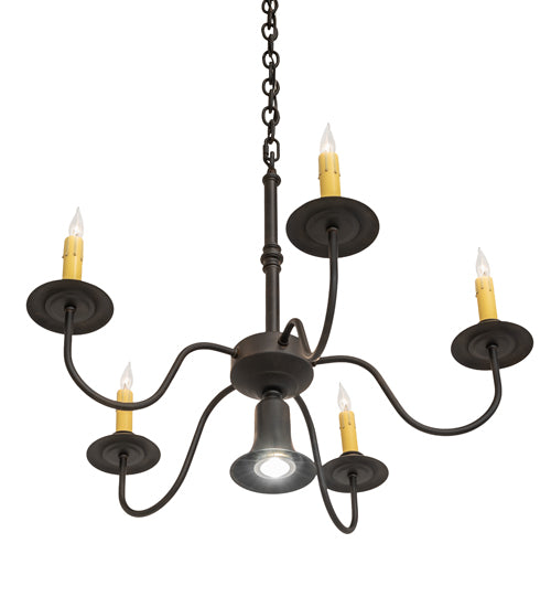 22" Wide Eden 6 Light Chandelier