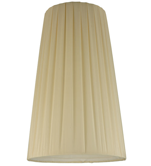 15" Wide Channell Tapered & Pleated Pendant