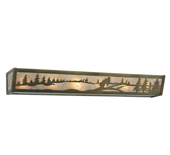 36"Wide Snowboarder Vanity Light