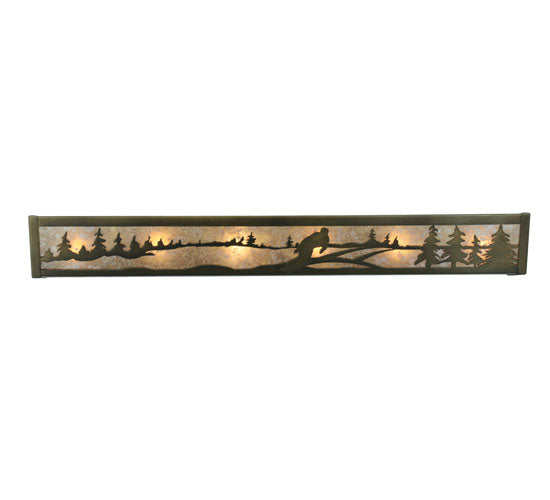 36"Wide Snowboarder Vanity Light