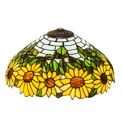 16" Wide Wild Sunflower Shade