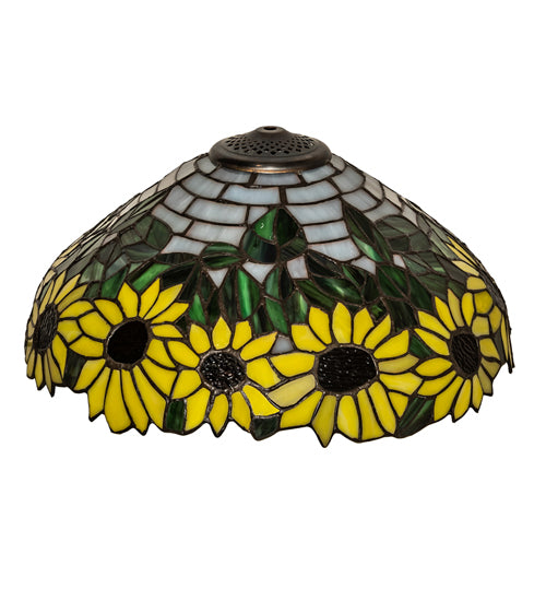 16" Wide Wild Sunflower Shade