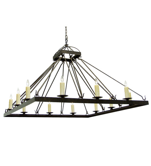 60" Square Retreat Chandelier