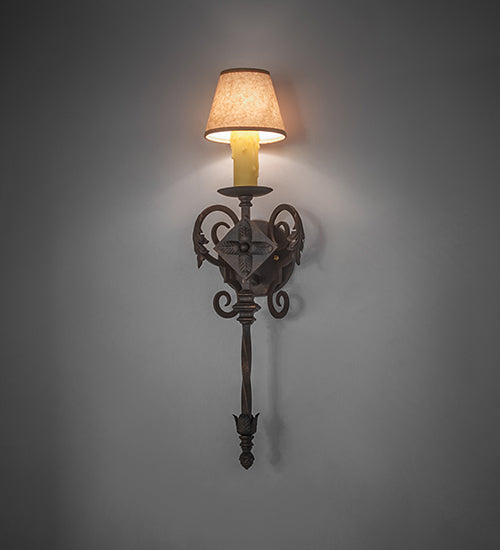 7" Wide Catherine Wall Sconce