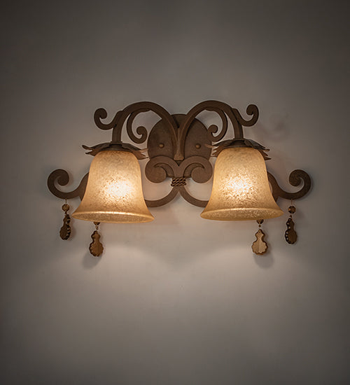 20" Wide Christiana 2 Light Wall Sconce