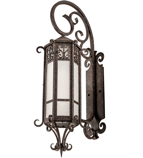 12" Wide Caprice Lantern Wall Sconce