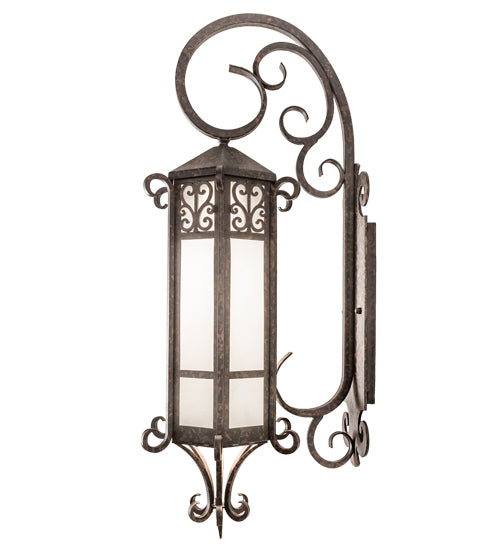 12" Wide Caprice Lantern Wall Sconce