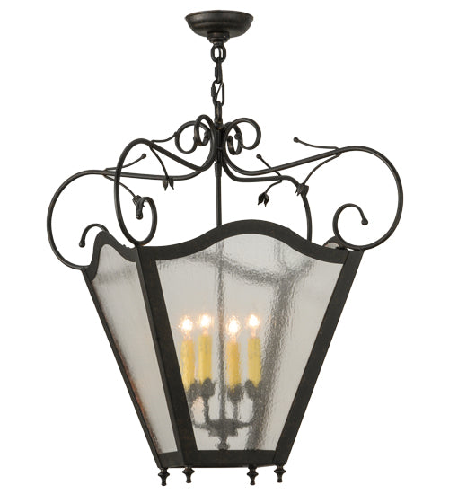 20" Square Terena 4 Light Pendant