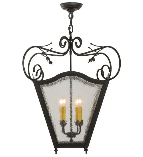 20" Square Terena 4 Light Pendant