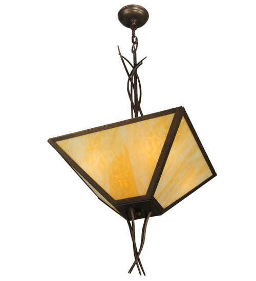 18"Sq Anala Inverted Pendant