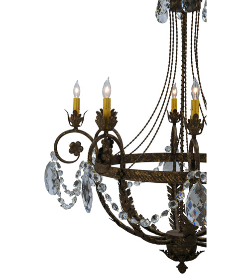 39"W Antonia 8 Lt Chandelier