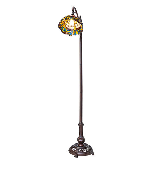 63"H Saturday Morning Bridge Arm Floor Lamp