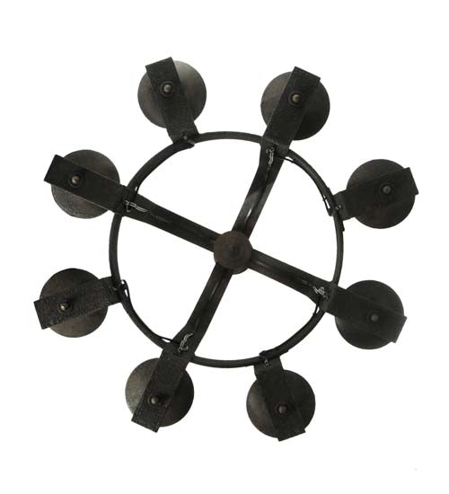 26" Wide Aragon 8 Light Chandelier