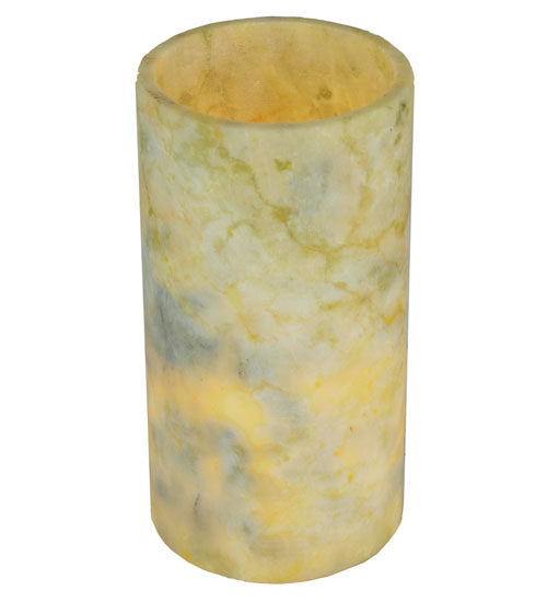 3.4"W Cylindre Light Green Jadestone Shade