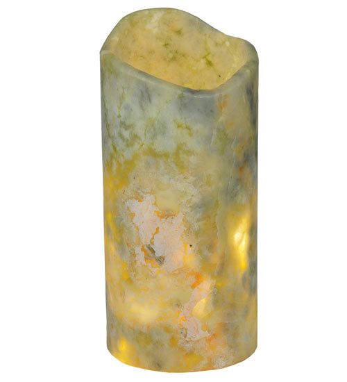 3.5"W Cylindre Light Green Jadestone Shade