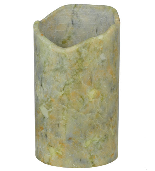 4"W Cylindre Light Green Jadestone Shade