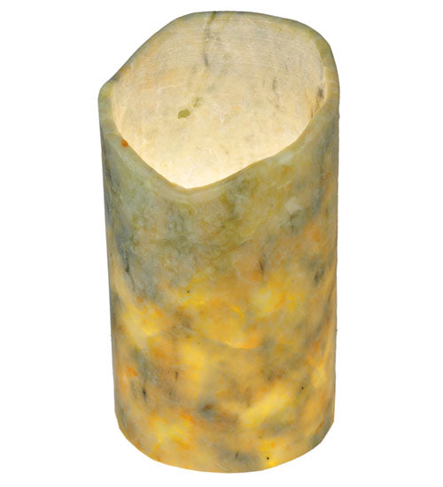 4"W Cylindre Light Green Jadestone Shade