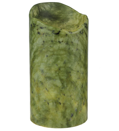 4"W Cylindre Green Jadestone Shade