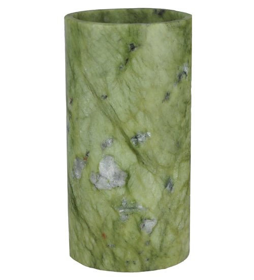 3.5"W Cylindre Green Jadestone Shade