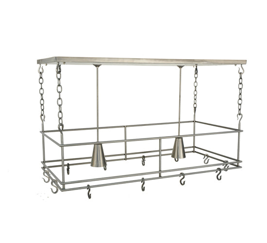 48" Long Spartan 2 Light Pot Rack