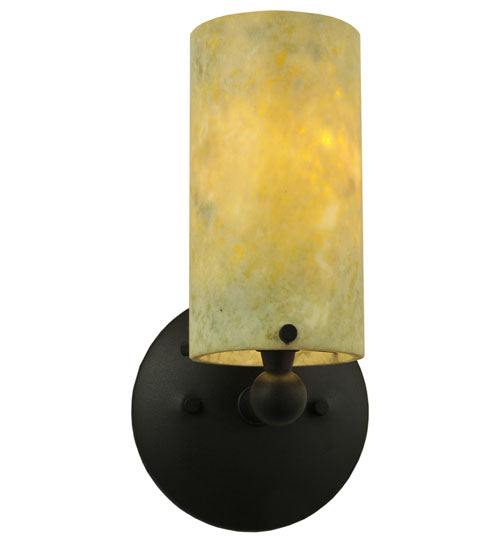 5"W Cilindro Jadestone Wall Sconce