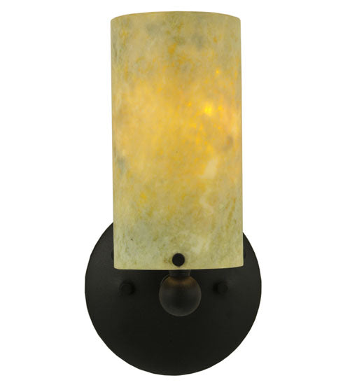 5"W Cilindro Jadestone Wall Sconce