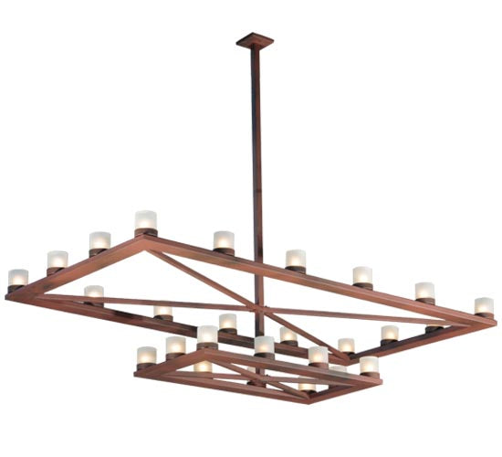 96.5"L Stratum 2 Tier Chandelier