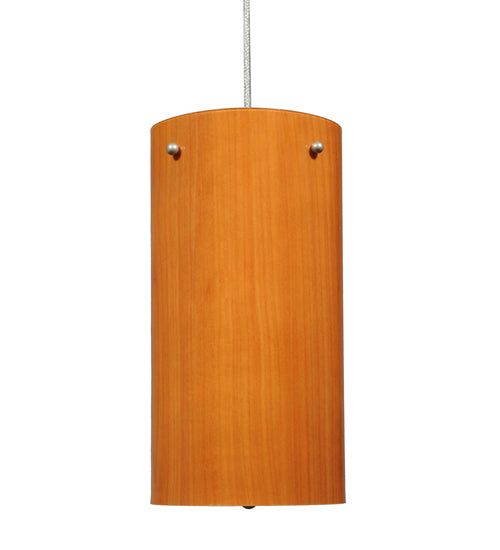 6"W Cilindro Faux Cherry Pendant