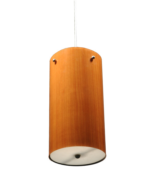 6"W Cilindro Faux Cherry Pendant