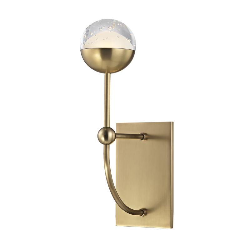 Boca Wall Sconce - Aged Brass