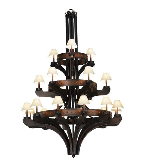 62"W Castilla 3 Tier Chandelier