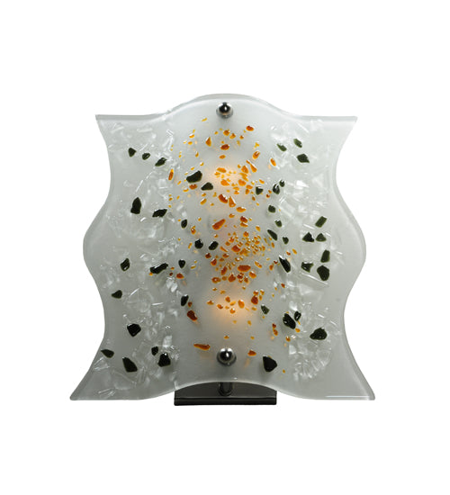 11.5"W Metro Fusion Ice Age Wall Sconce