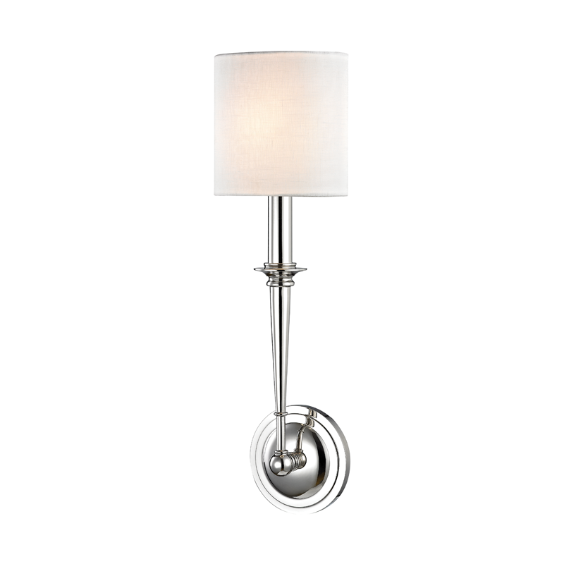 Lourdes Wall Sconce 18" - Polished Nickel