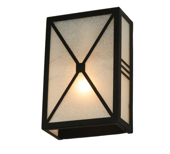 8" Wide Whitewing Wall Sconce