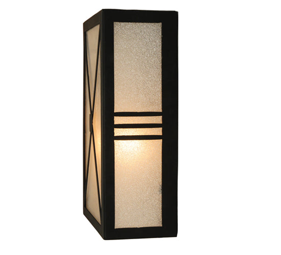 8" Wide Whitewing Wall Sconce