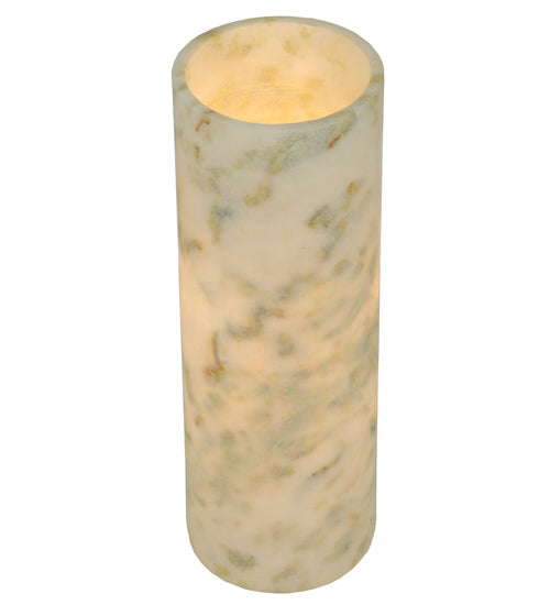 3.4"W Cylindre Light Green Jadestone Shade