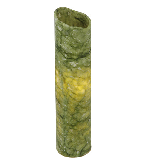 3.4"W Cylindre Green Jadestone Shade