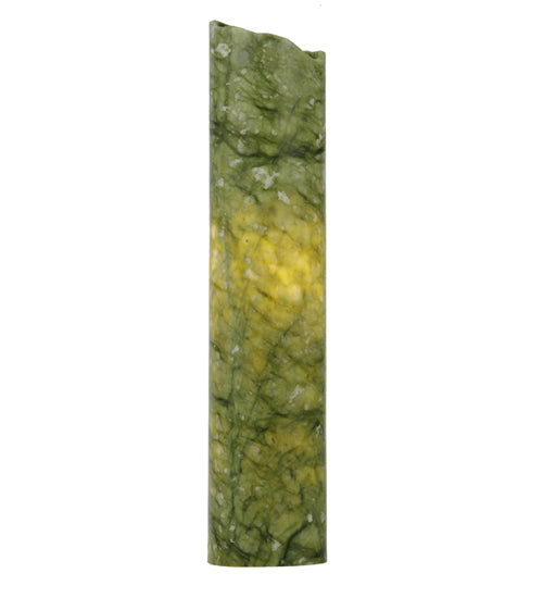 3.4"W Cylindre Green Jadestone Shade