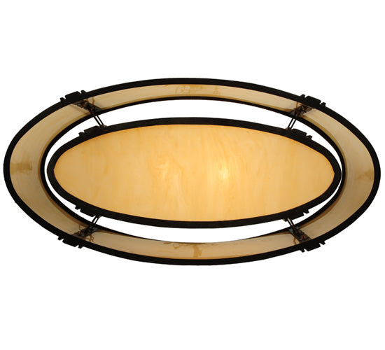 32" Long Palisade Oval Pendant