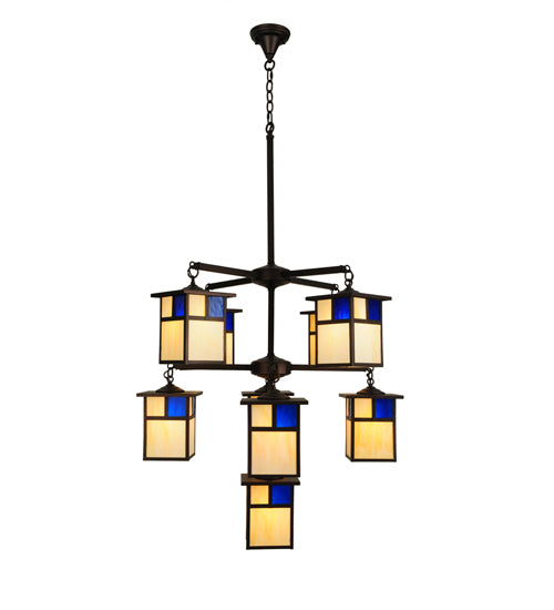 32"W Hyde Park T Mission 9 Lt Chandelier