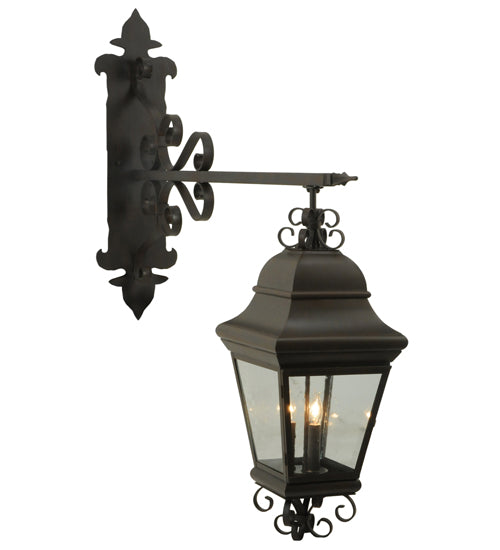 11" Wide Monaco Lantern Wall Sconce