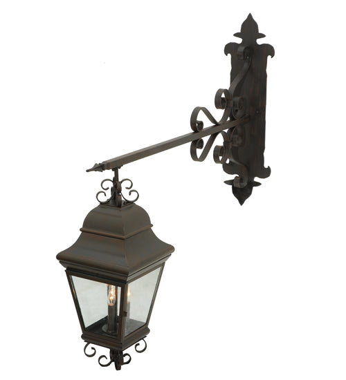 11" Wide Monaco Lantern Wall Sconce