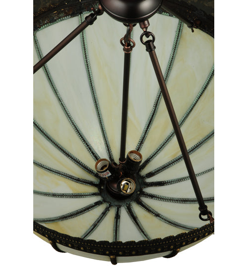 21"W Gothic Inverted Pendant