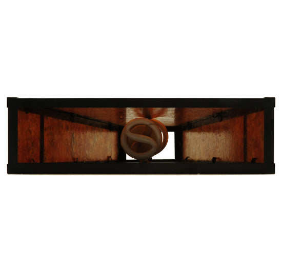 14"W "T" Mission Wall Sconce