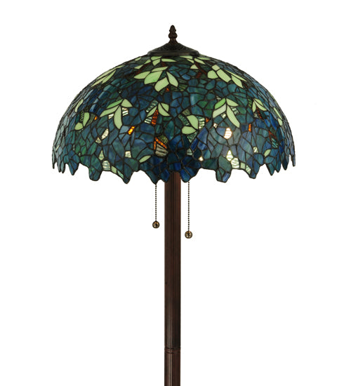 63"H Nightfall Wisteria Floor Lamp